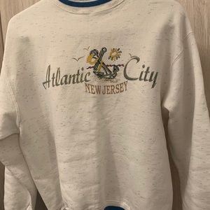 Vintage Atlantic City white crew neck!